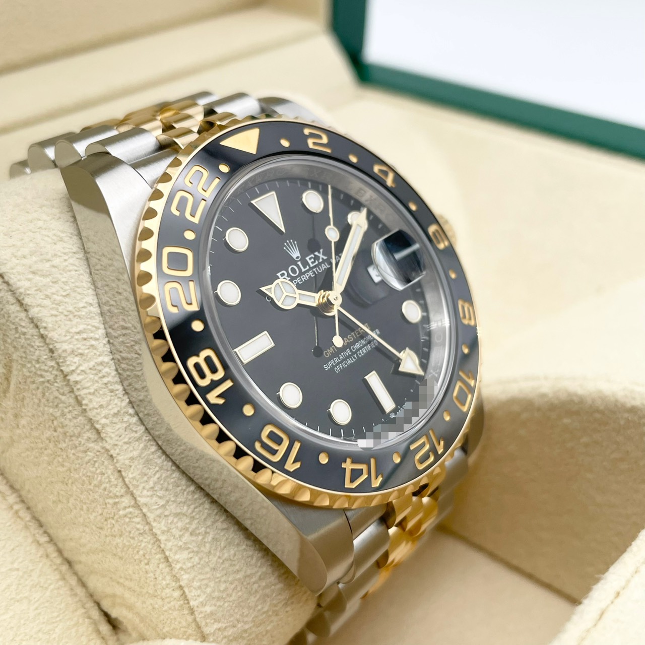 ڽˡYouTube2òۥå GMTޥII 126713GRNR ӥ꡼֥쥹 40mm