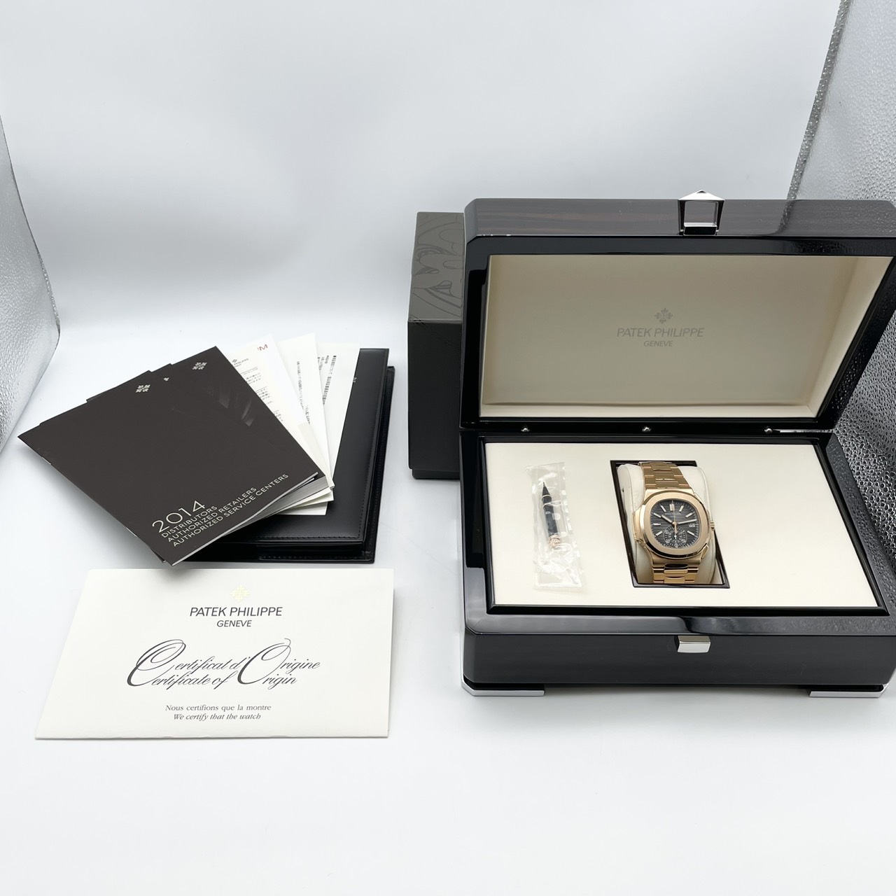 �ڰ���Ū�ǰ����䡪�ۥѥƥå��ե���å� �Ρ����饹 �����Υ���� 5980/1R-001 �֥�å�������ǡ������ 40.5mm