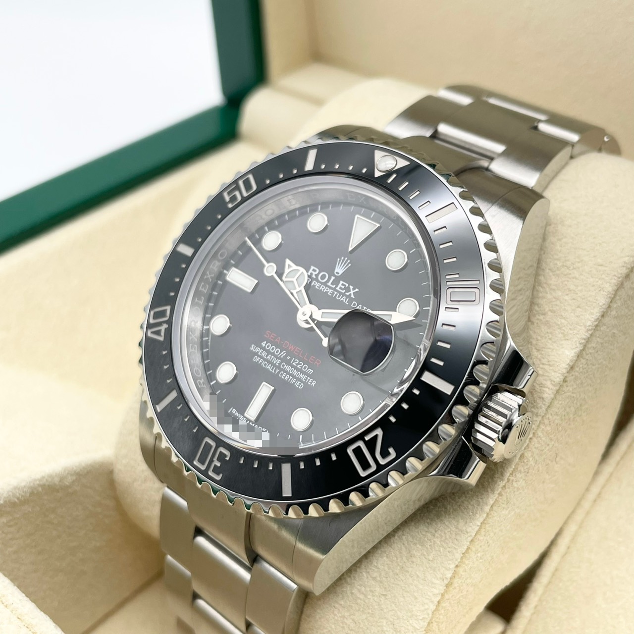 ����å��� �����ɥ����顼 126600 �֥�å� ���ƥ�쥹�������� 43mm