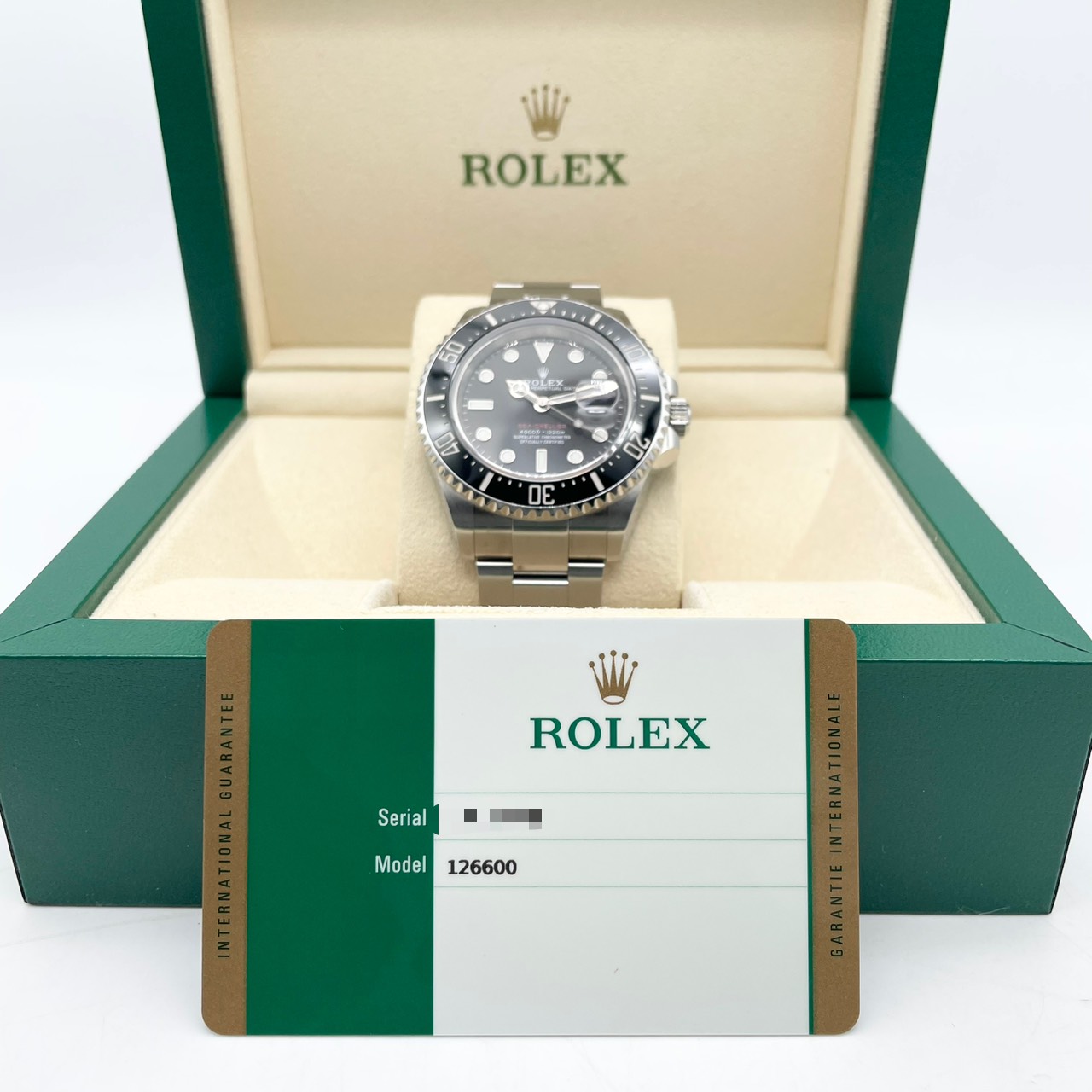 ����å��� �����ɥ����顼 126600 �֥�å� ���ƥ�쥹�������� 43mm