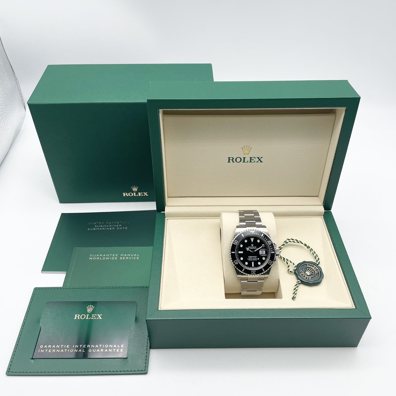 ���ݾڽ�����2026ǯ3��ۥ���å��� ���֥ޥ꡼�ʡ��ǥ��� 126610LN �֥�å� 41mm