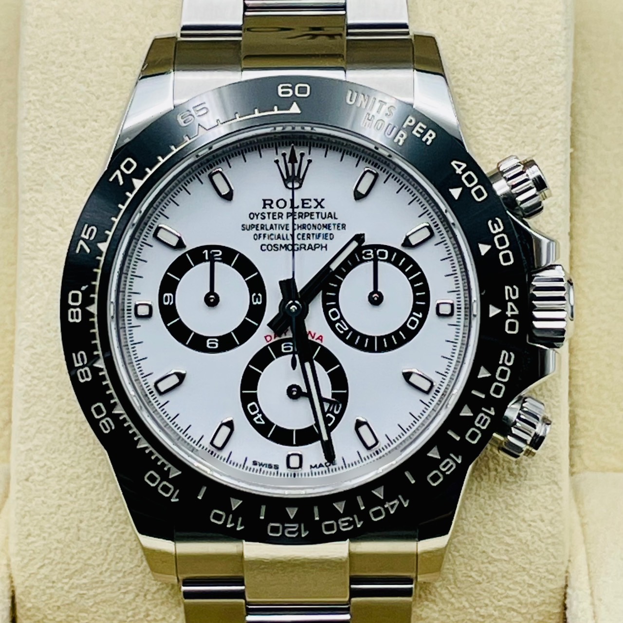 ����å��� �ǥ��ȥ� 116500LN �����������֥쥹��å� �ۥ磻�� 40mm