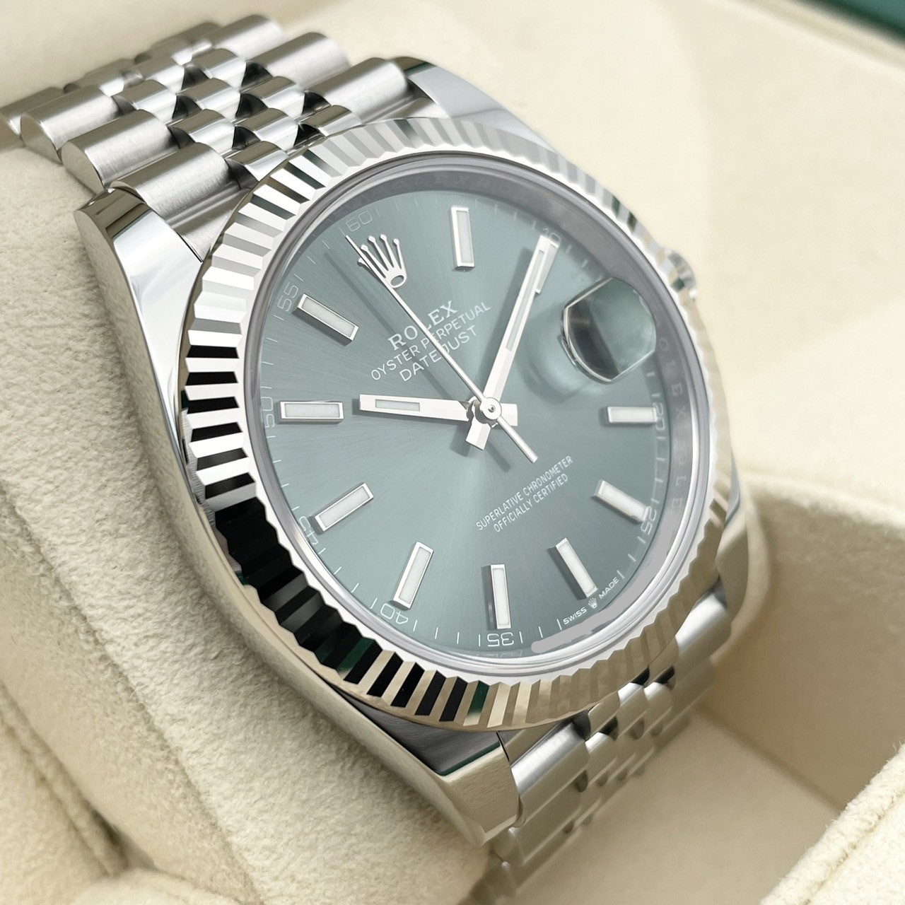 ����å��� �ǥ��ȥ��㥹�� 126334 �ߥ�ȥ��꡼�� ����ӥ꡼�֥쥹 41mm