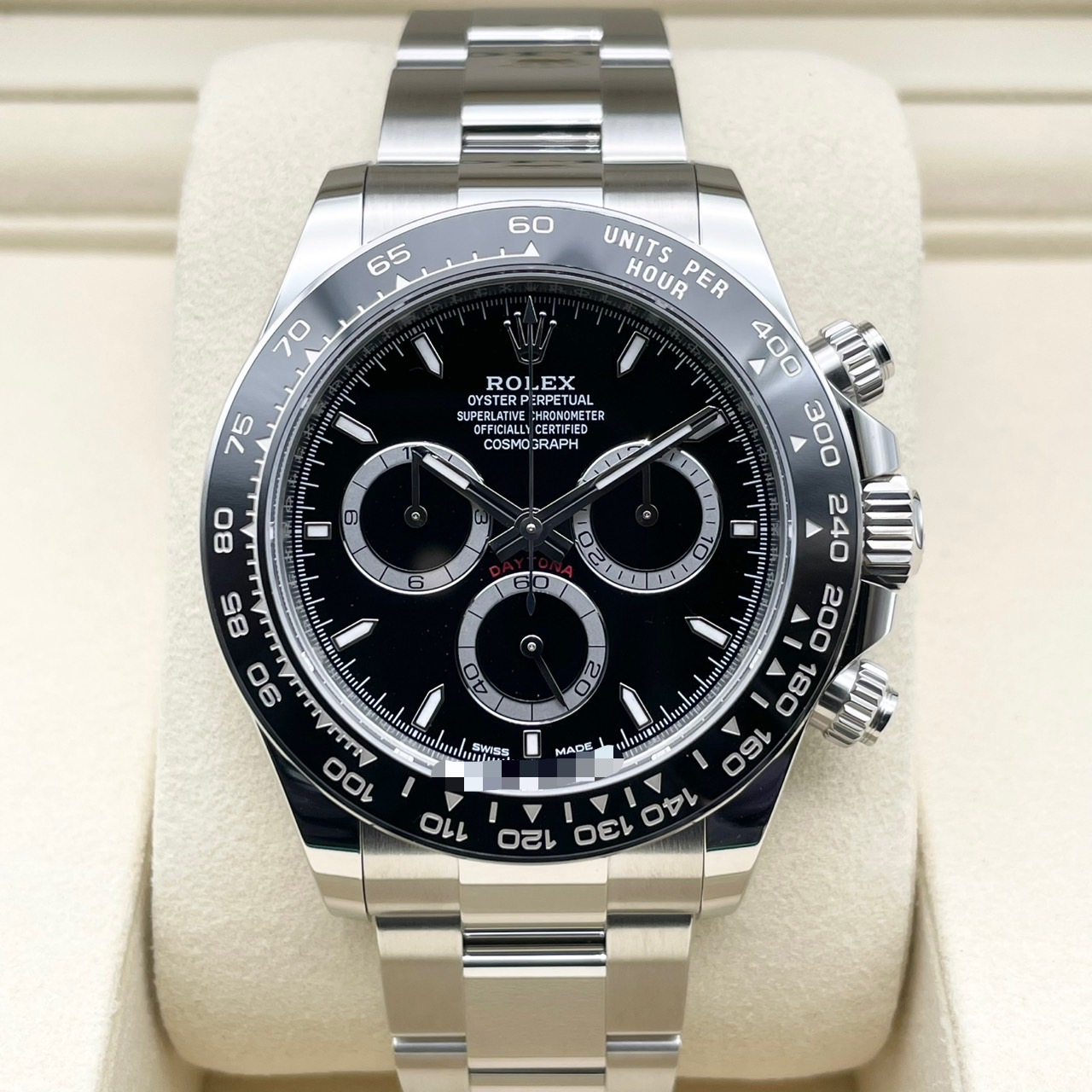 ����å��� �ǥ��ȥ� 126500LN  �֥�å� 40mm