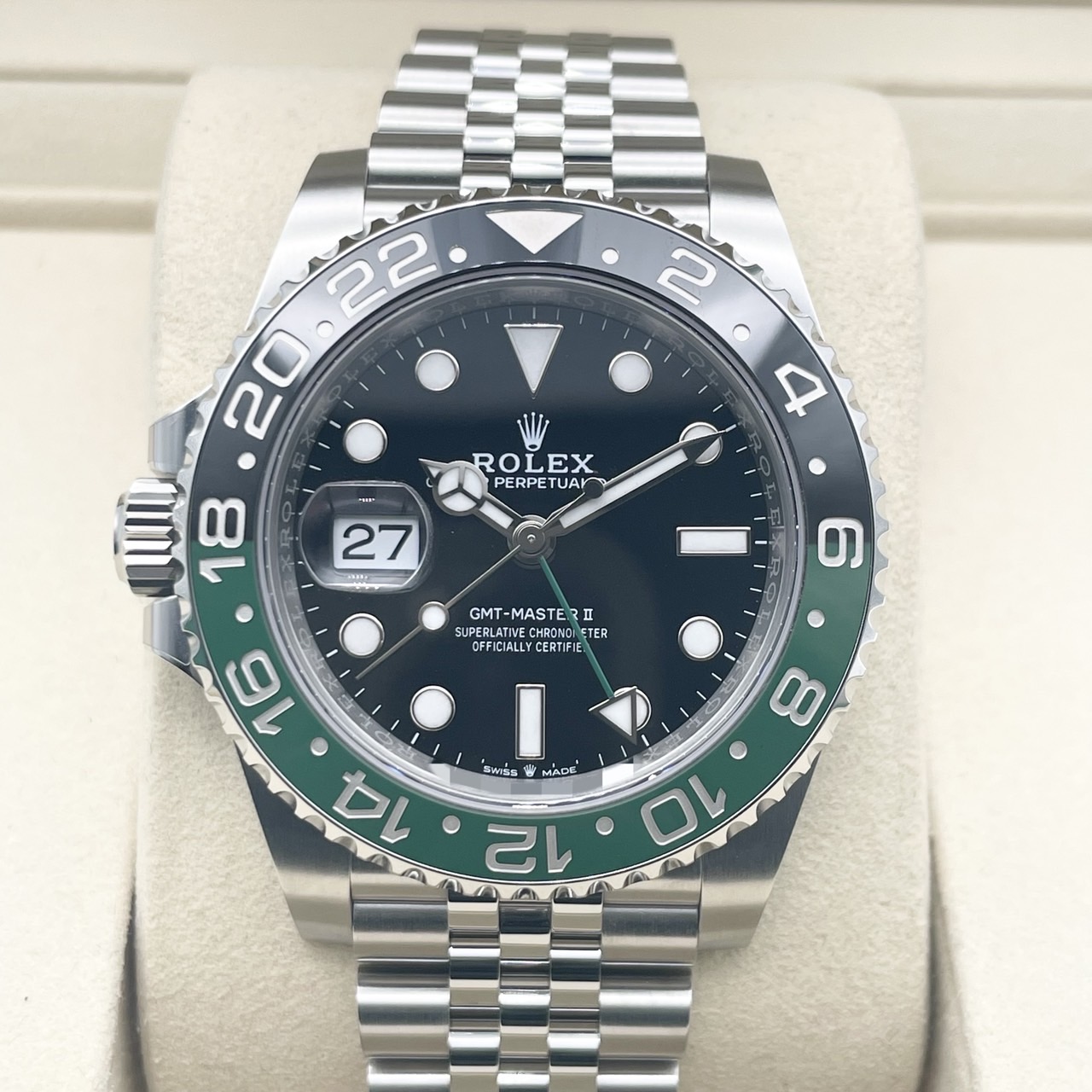 ��25ǯ6����ۥ���å��� GMT�ޥ�����II 126720VTNR ���ץ饤�� ����ӥ꡼�֥쥹 40mm