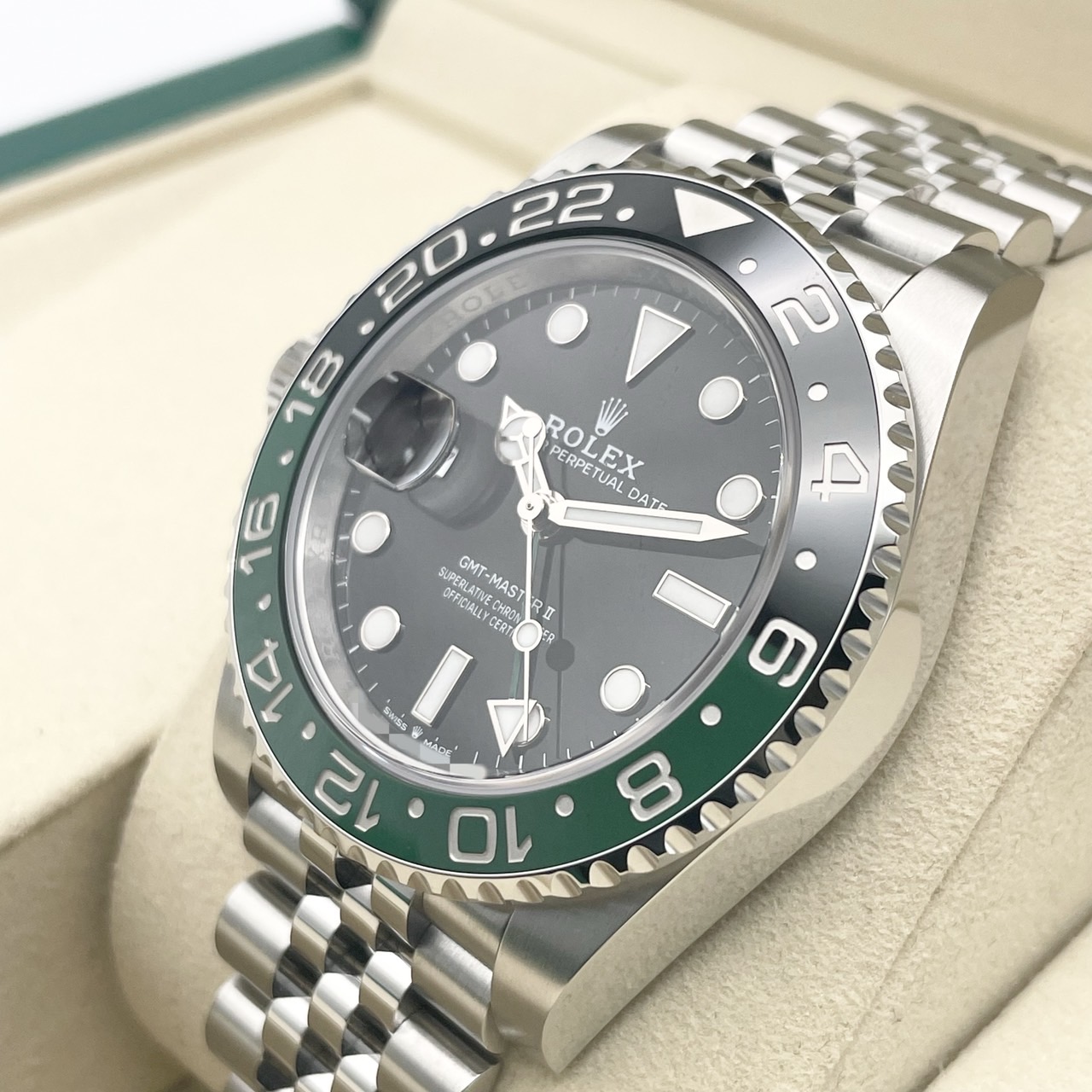 ��25ǯ6����ۥ���å��� GMT�ޥ�����II 126720VTNR ���ץ饤�� ����ӥ꡼�֥쥹 40mm