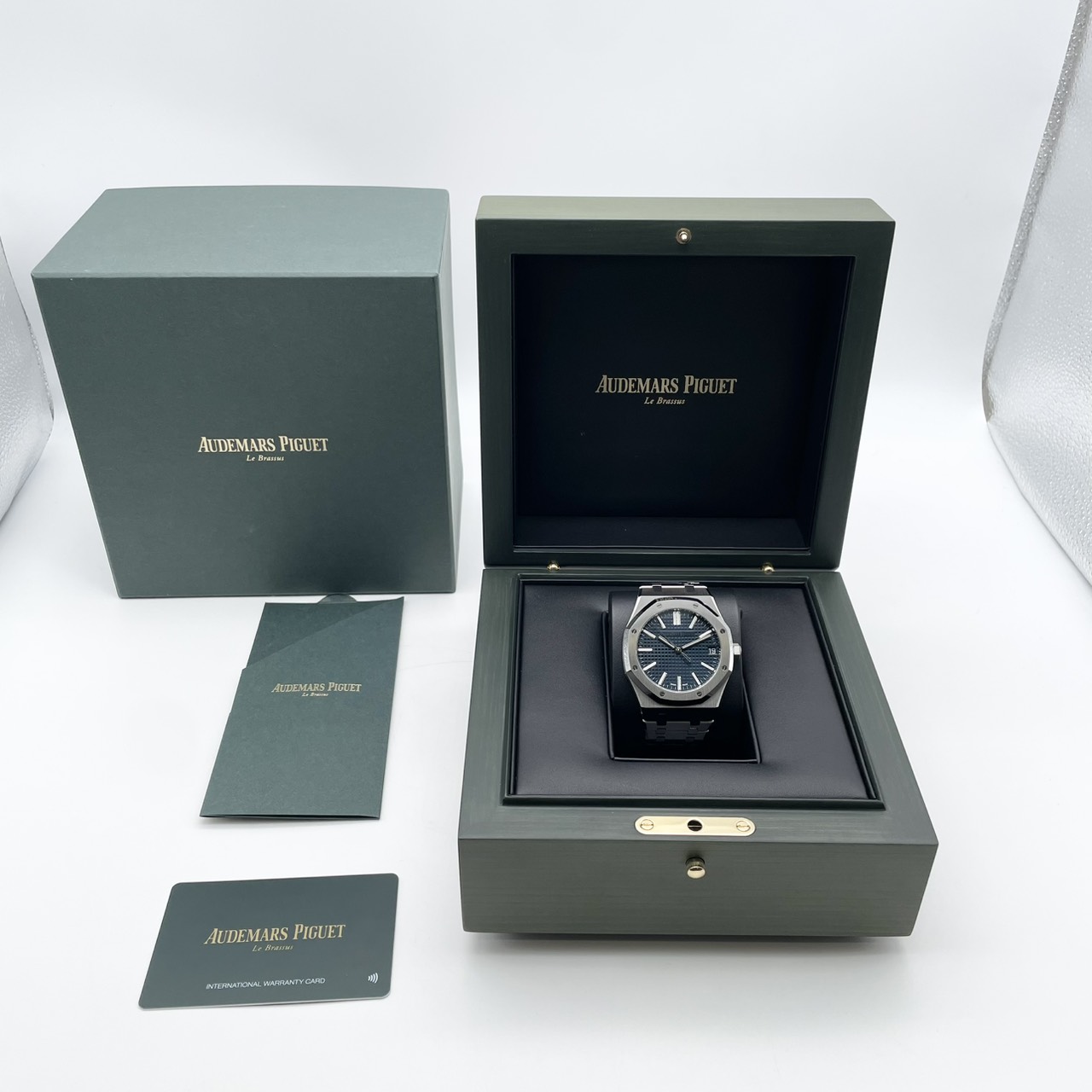 �����ǥޥԥ� ������륪���� 15510ST.OO.1320ST.06 �ʥ��ȥ֥롼 41mm