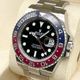 ����å��� GMT�ޥ�����II 126710BLRO �ڥץ� �����������֥쥹��å� �֥�å� 40mm