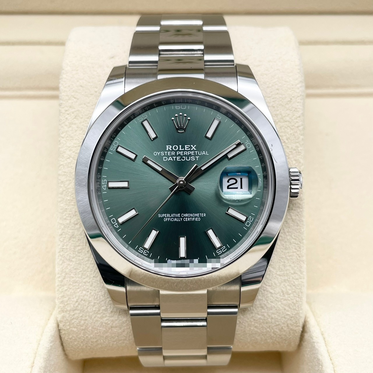 ����å��� �ǥ��ȥ��㥹�� 126300 �ߥ�ȥ��꡼�� �����������֥쥹��å� 41mm