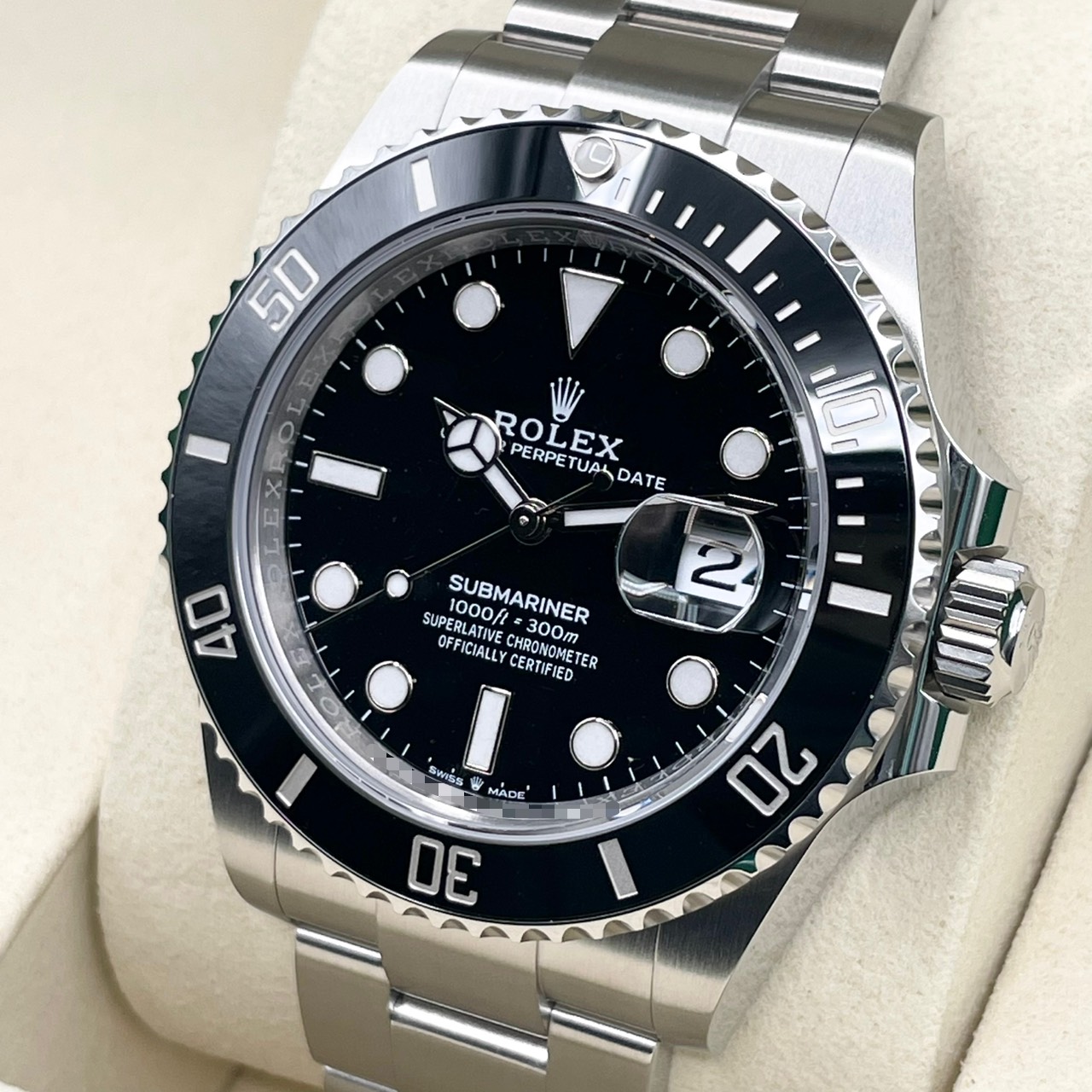 ���ݾڽ�����2026ǯ8��ۥ���å��� ���֥ޥ꡼�ʡ��ǥ��� 126610LN �֥�å� 41mm
