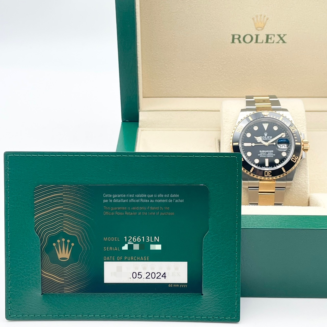 ����å��� ���֥ޥ꡼�ʥǥ��� 126613LN �֥�å� 41mm