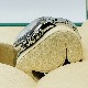 ����å��� �ǥ��ȥ� 126500LN  �ۥ磻�� 40mm ���ƥ�쥹�������� �����������֥쥹