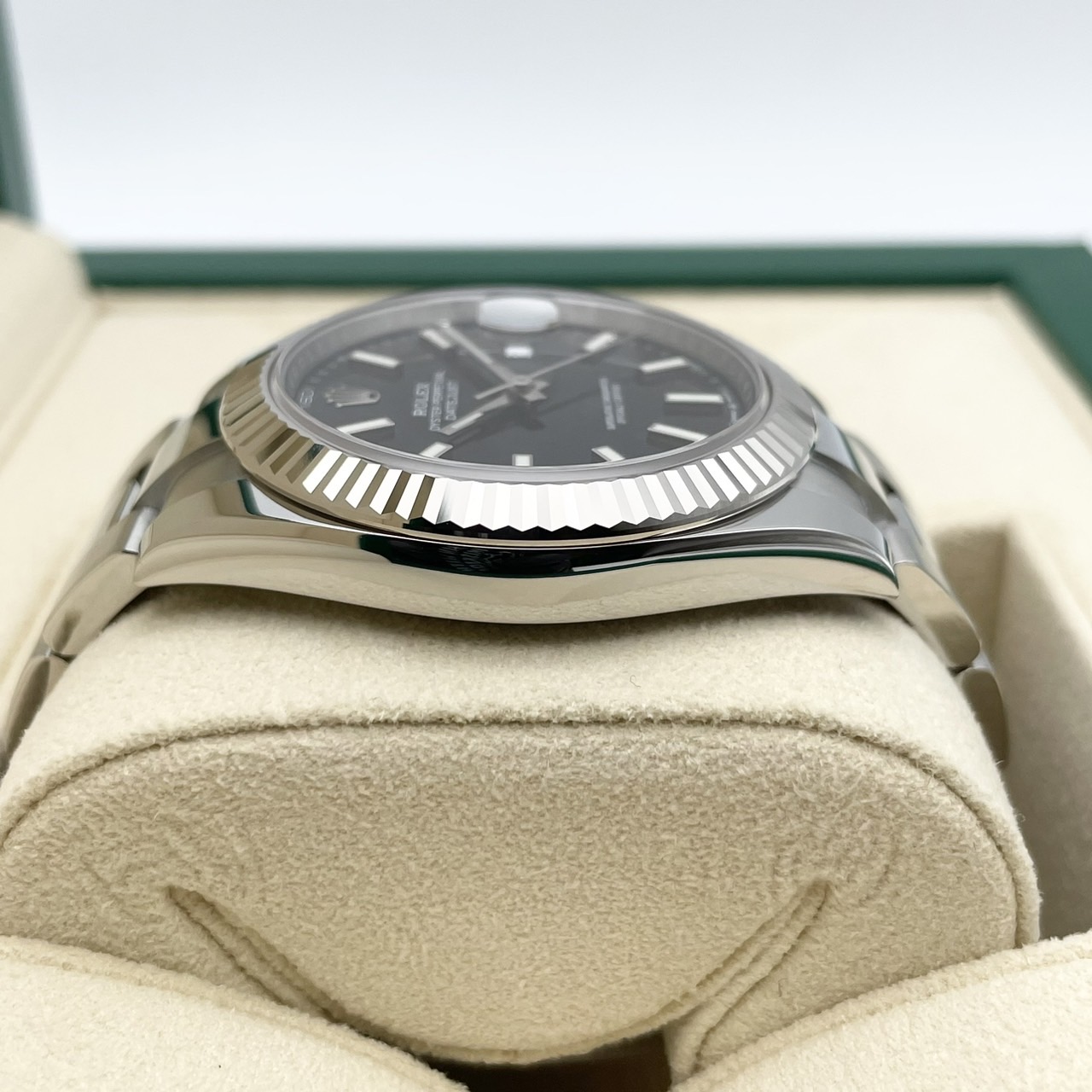 ����å��� �ǥ��ȥ��㥹�� 126334 �֥�å� 41mm