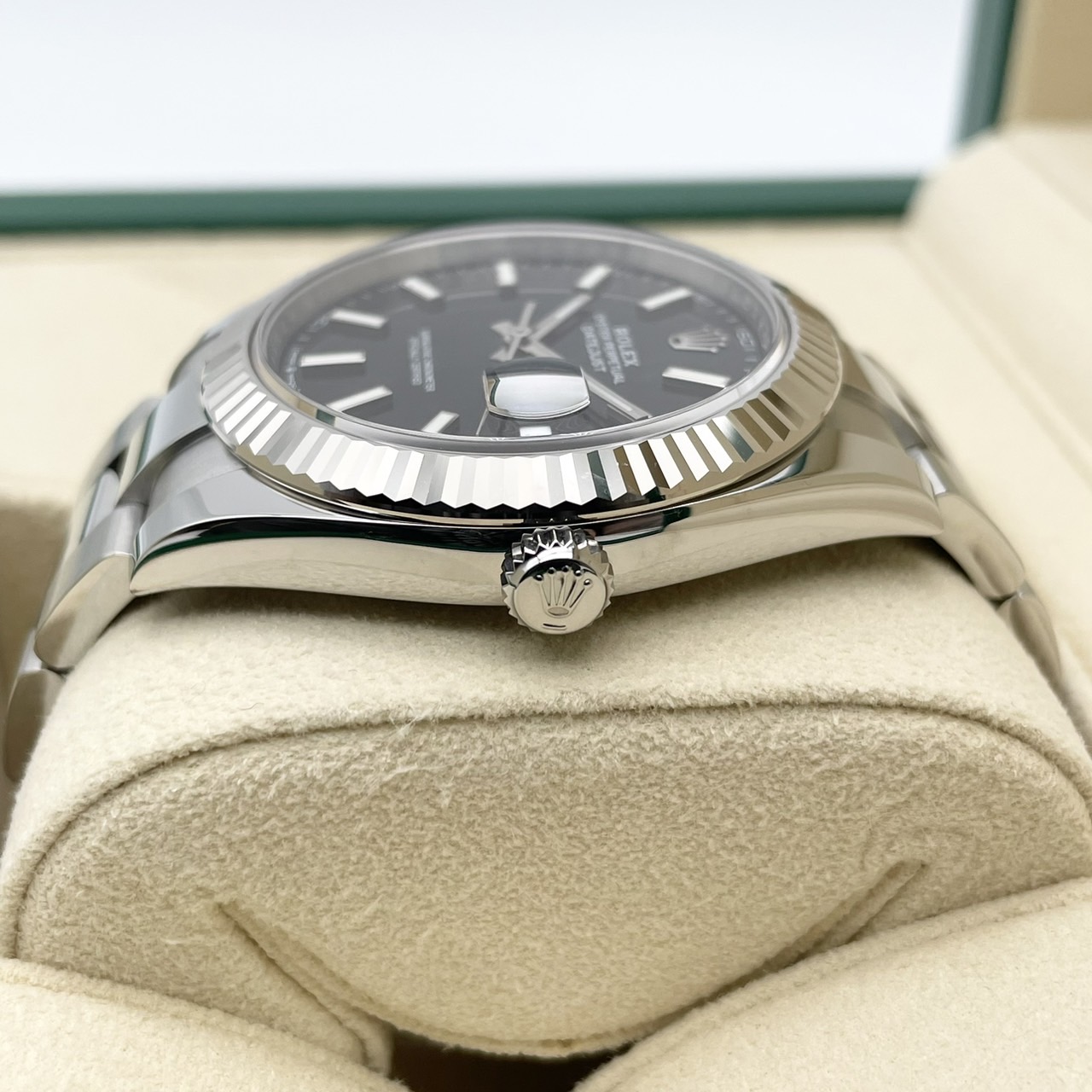 ����å��� �ǥ��ȥ��㥹�� 126334 �֥�å� 41mm