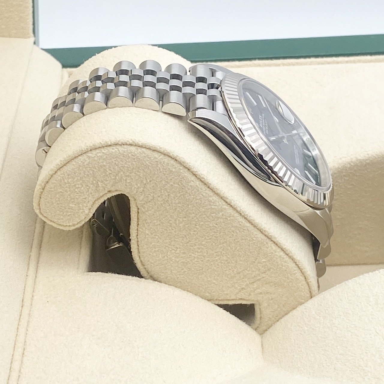 �ںǽ��ե����ʥ�ץ饤���ۥ���å��� �ǥ��ȥ��㥹�� 126334 �֥饤�ȥ֥롼 41mm