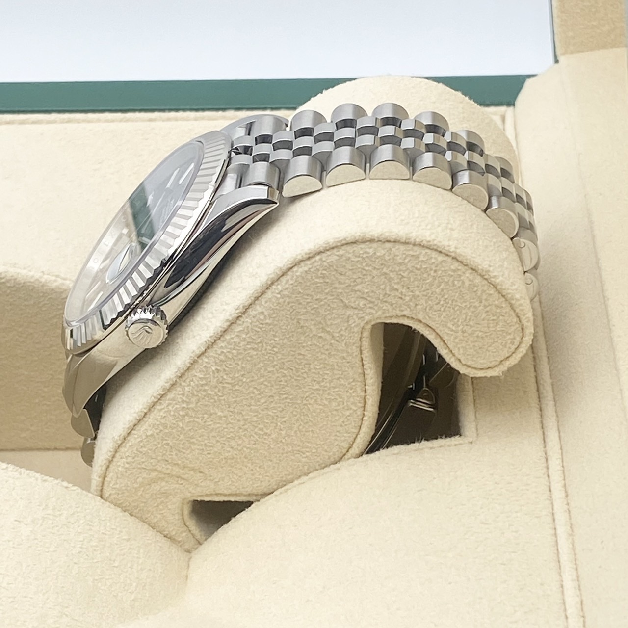 �ںǽ��ե����ʥ�ץ饤���ۥ���å��� �ǥ��ȥ��㥹�� 126334 �֥饤�ȥ֥롼 41mm