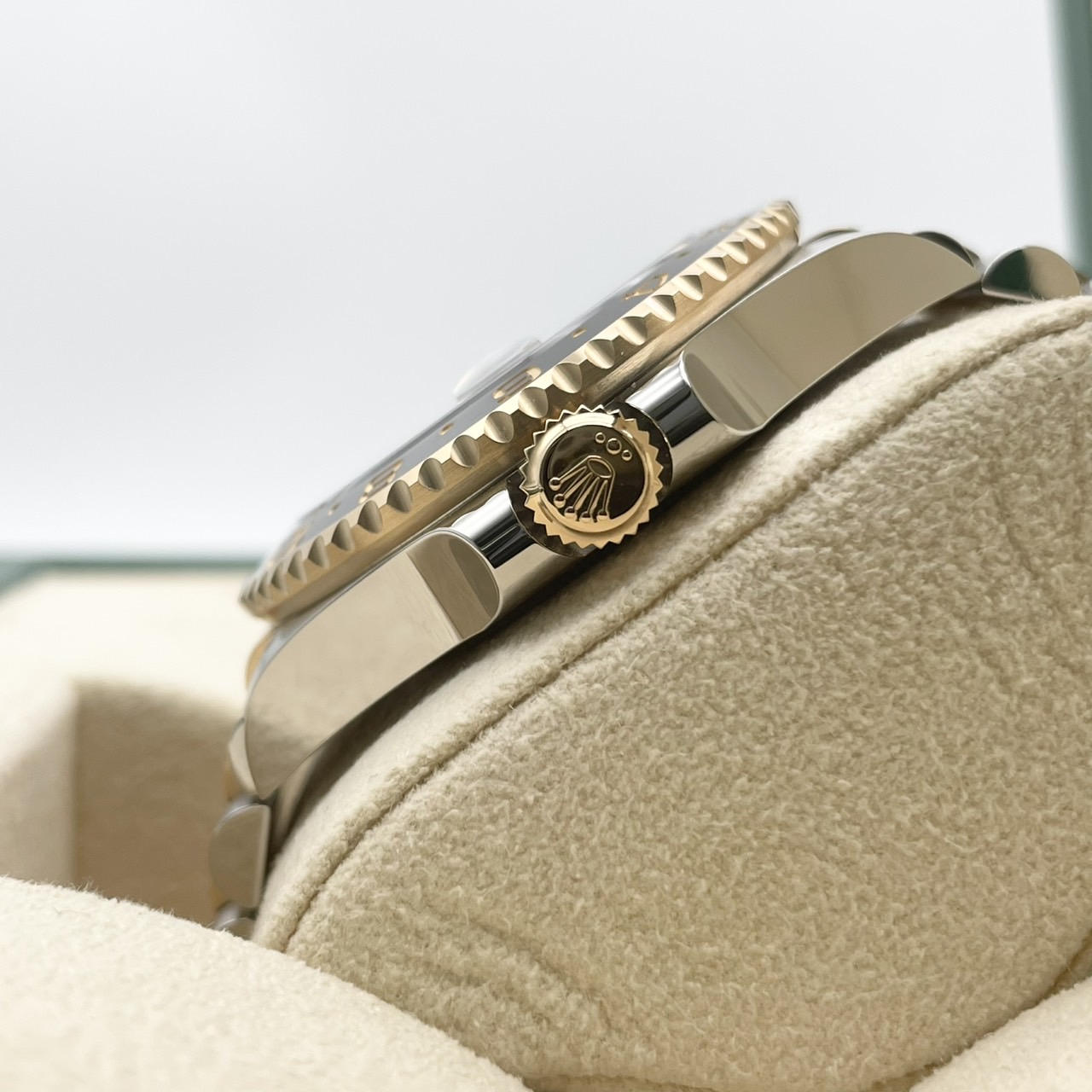 ����å��� GMT�ޥ�����II 126713GRNR ���ƥ�쥹��������+��������������� �֥�å� 40mm