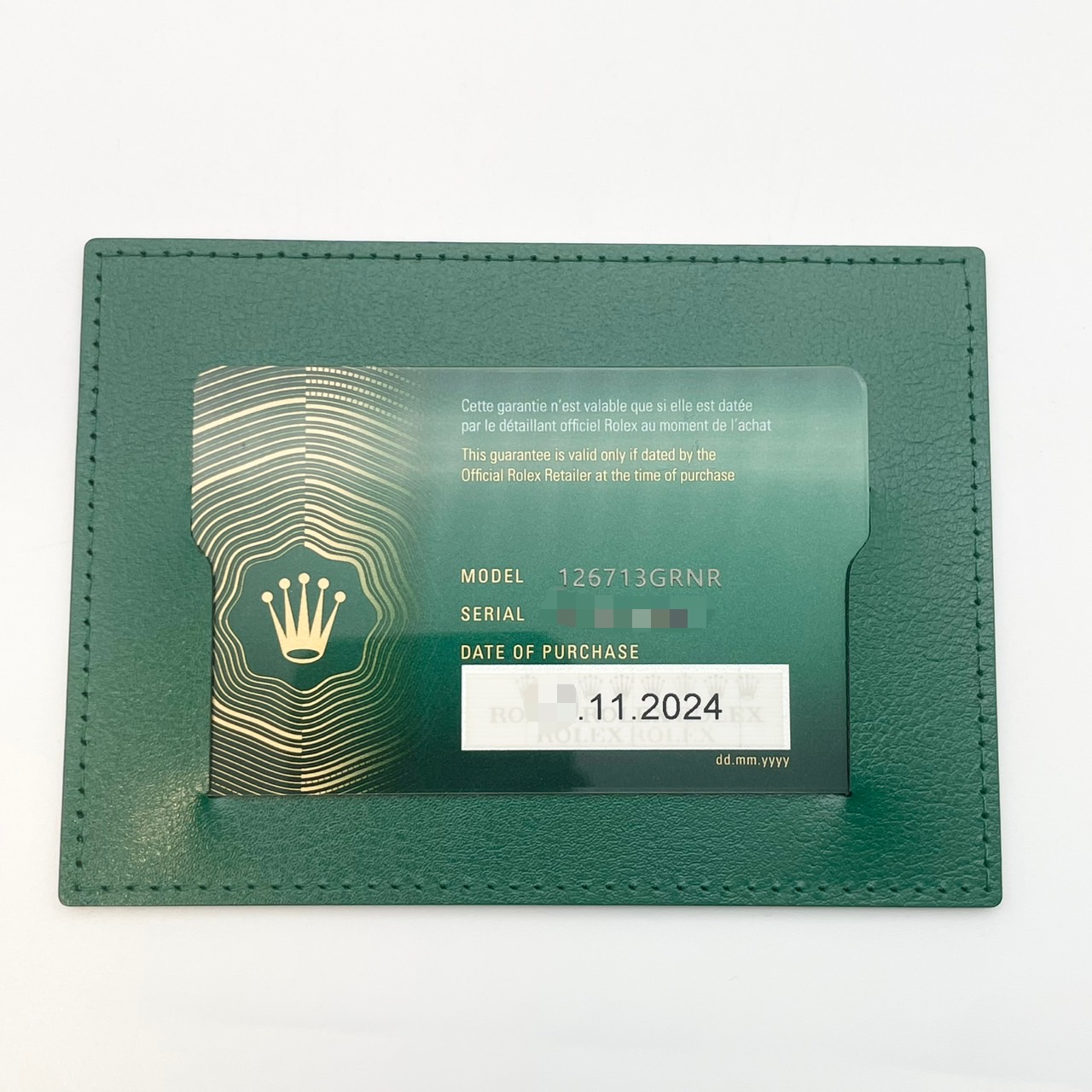 ����å��� GMT�ޥ�����II 126713GRNR ���ƥ�쥹��������+��������������� �֥�å� 40mm