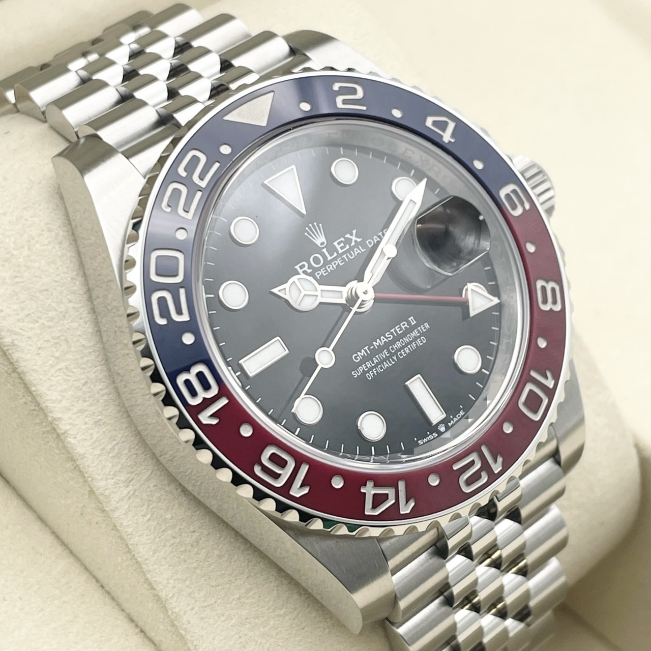 25ǯ6顪 å GMTޥII 126710BLRO ڥץ ӥ꡼֥쥹å ֥å 40mm