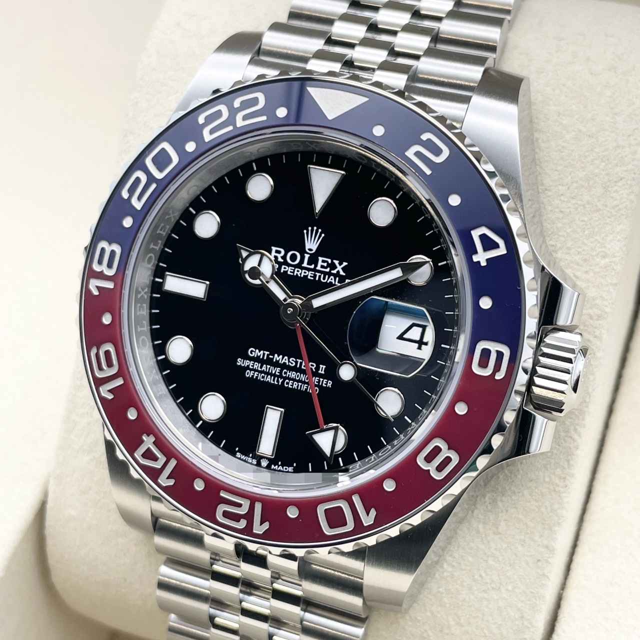 ����å��� GMT�ޥ�����II 126710BLRO �ڥץ� ����ӥ꡼�֥쥹��å� 40mm