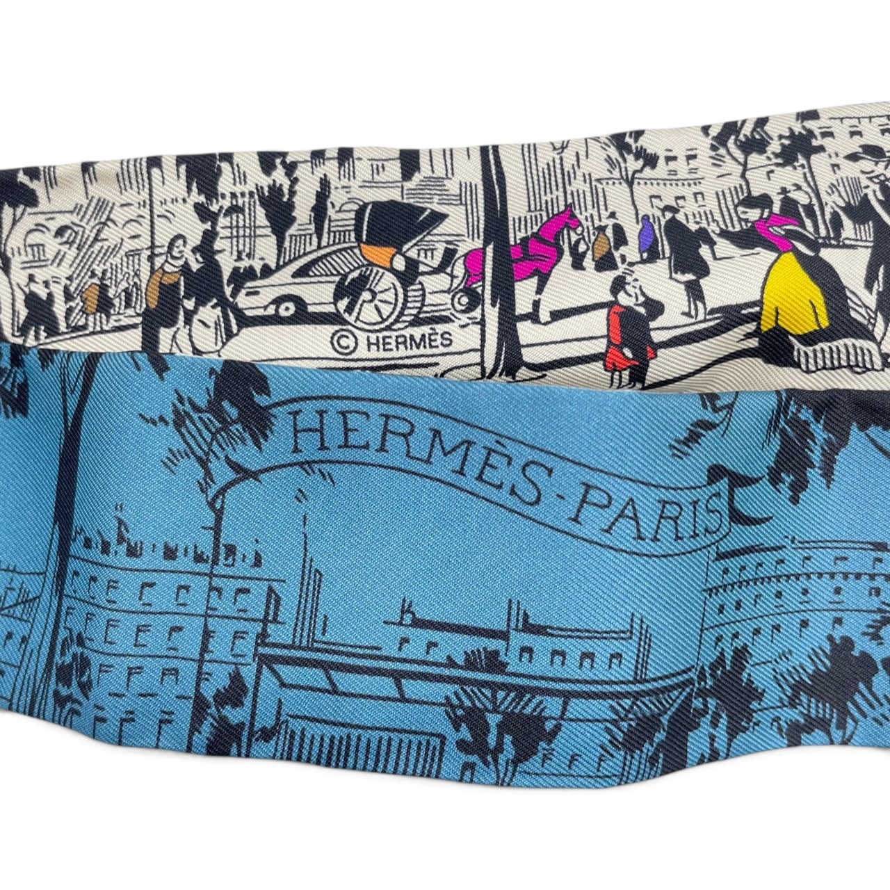 エルメス ツイリー ブールヴァールの陰から A l'Ombre des Boulevards