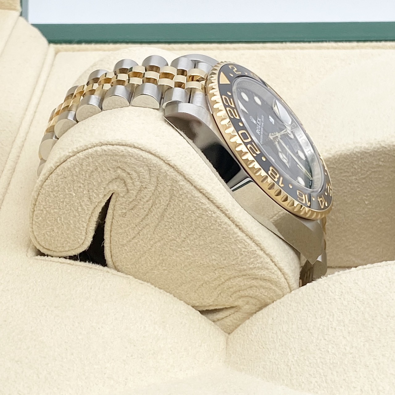 ����å��� GMT�ޥ�����II 126713GRNR �֥�å� ����ӥ꡼�֥쥹 40mm