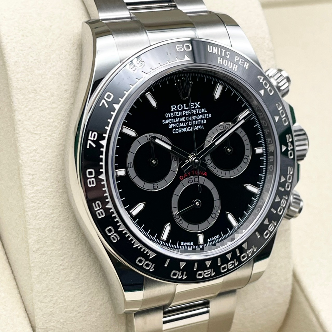 ���ݾڽ�����2026ǯ3��ۥ���å��� �ǥ��ȥ� 126500LN �֥�å� ���ƥ�쥹�������� 40mm