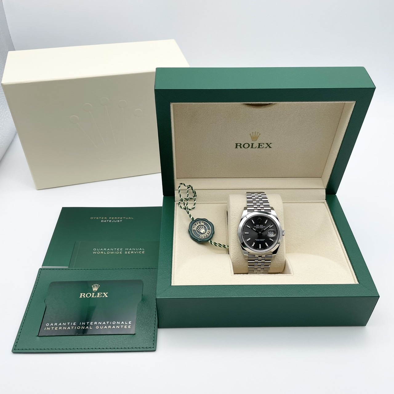 ����å��� �ǥ��ȥ��㥹�� 126300 ���졼�� ����ӥ꡼�֥쥹��å� 41mm