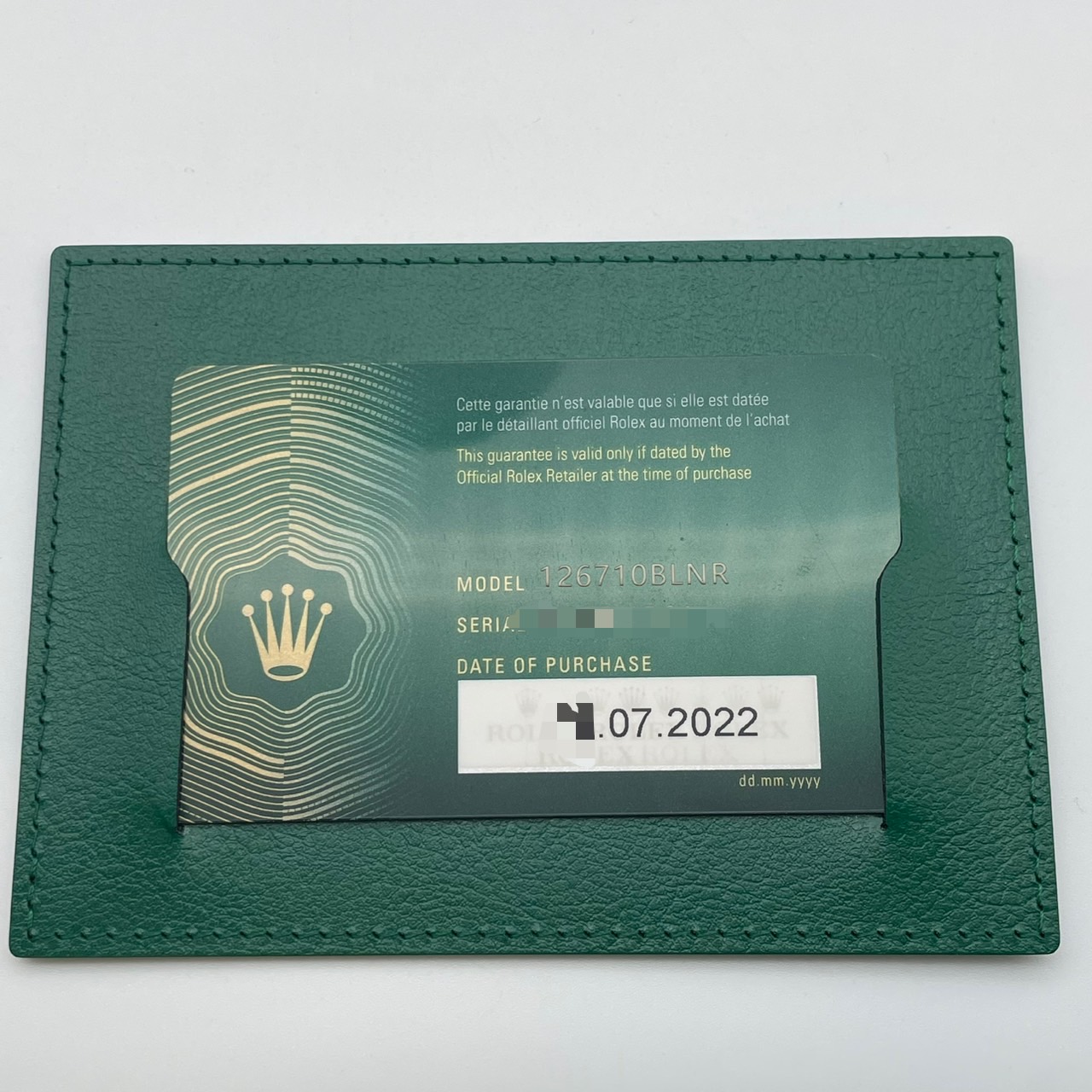 ����å��� GMT�ޥ�����II 126710BLNR ����ӥ꡼�֥쥹��å� �֥�å� �Хåȥޥ� 40mm