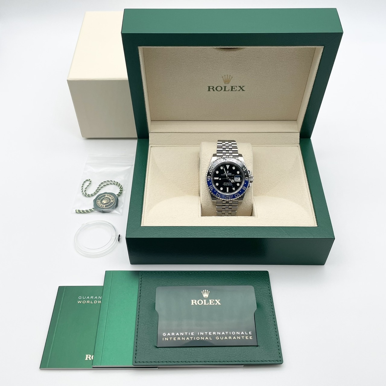 ����å��� GMT�ޥ�����II 126710BLNR ����ӥ꡼�֥쥹��å� �֥�å� �Хåȥޥ� 40mm