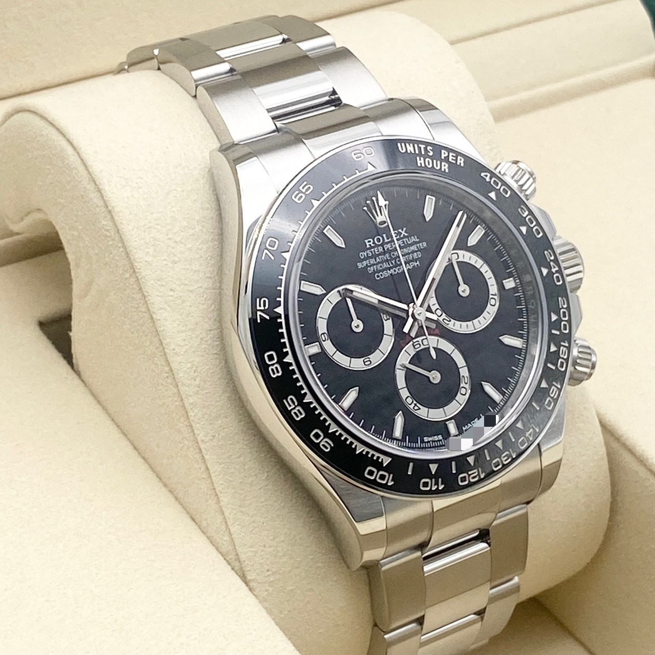 ��25ǯ8���顪�ۥ���å��� �ǥ��ȥ� 126500LN  �֥�å� ���ƥ�쥹�������� �����������֥쥹 40mm