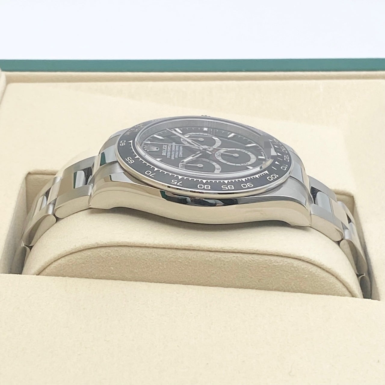 ��25ǯ8���顪�ۥ���å��� �ǥ��ȥ� 126500LN  �֥�å� ���ƥ�쥹�������� �����������֥쥹 40mm