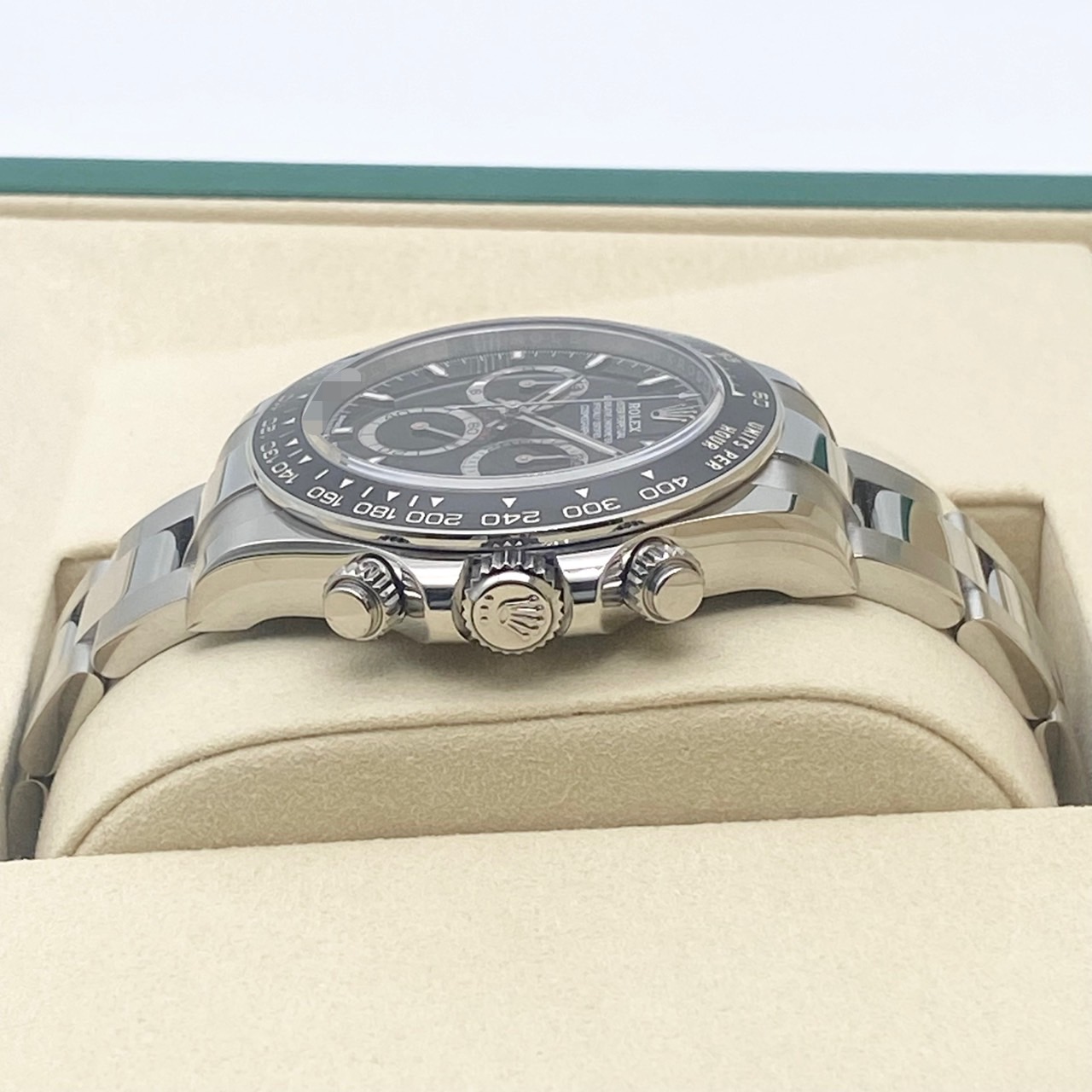 ��25ǯ8���顪�ۥ���å��� �ǥ��ȥ� 126500LN  �֥�å� ���ƥ�쥹�������� �����������֥쥹 40mm
