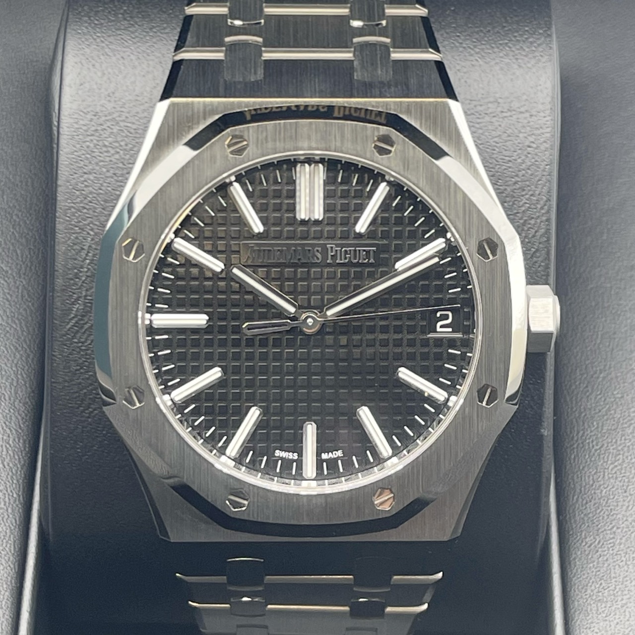 ��25ǯ8���顪�ۥ����ǥޥԥ� ������륪���� 15510ST.OO.1320ST.07 �֥�å� 41mm