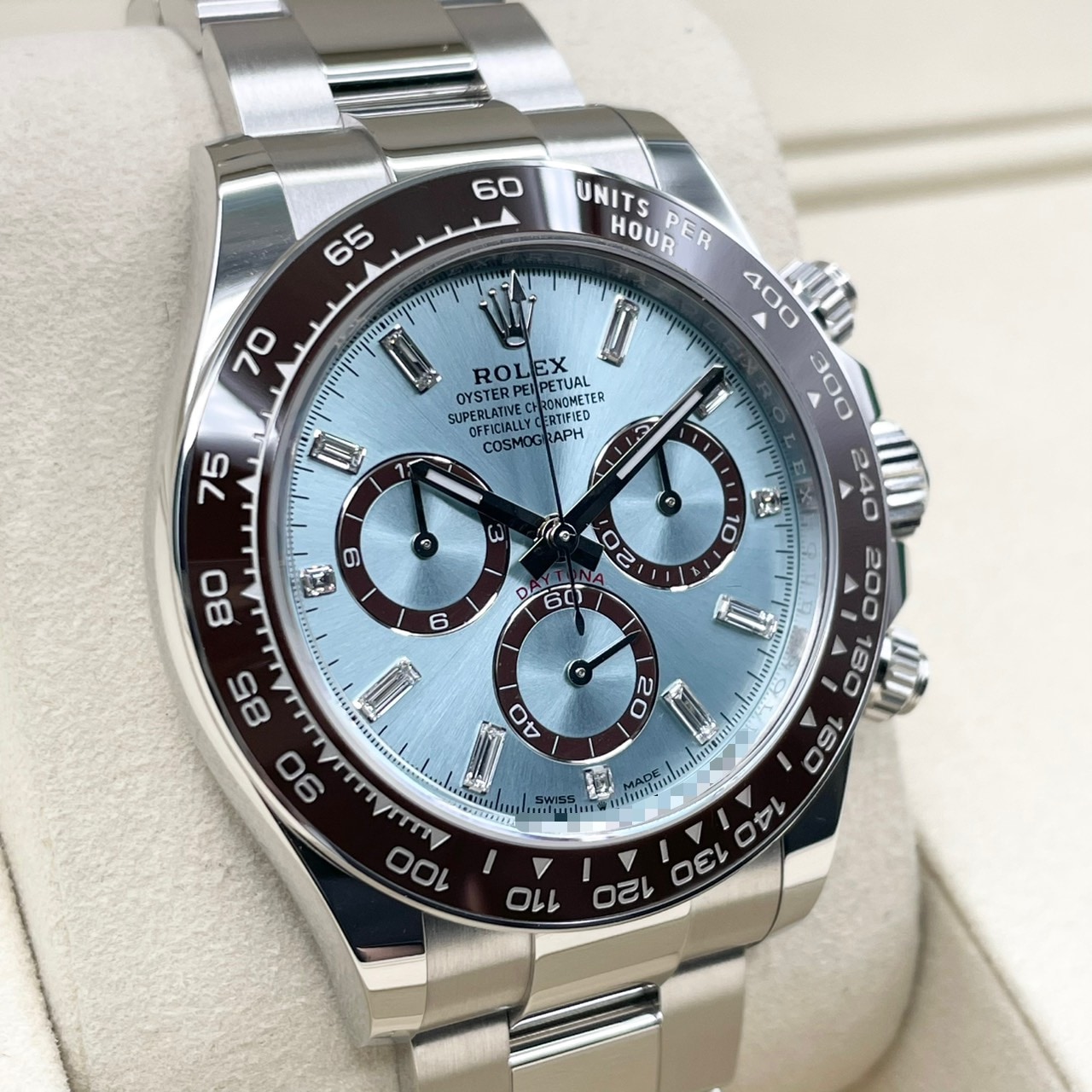 Warranty dated August 2026] Rolex Daytona 126506A Ice Blue 11P