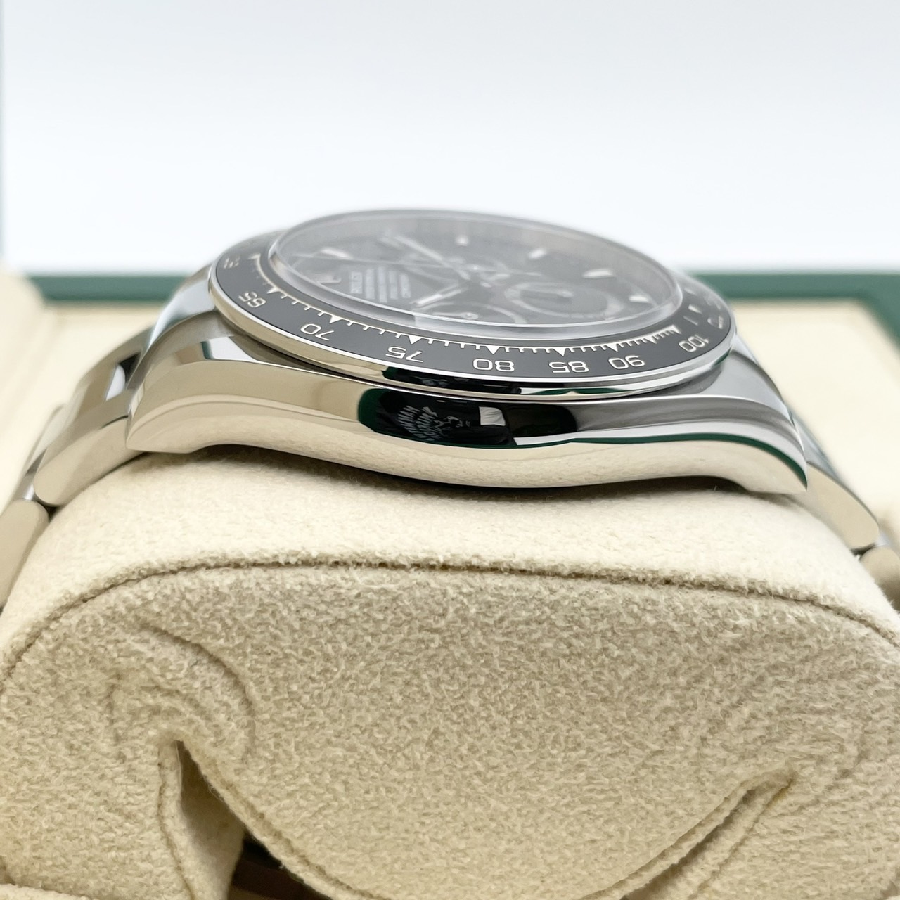 ����å��� �ǥ��ȥ� 126500LN  �֥�å� ���ƥ�쥹�������� �����������֥쥹 40mm
