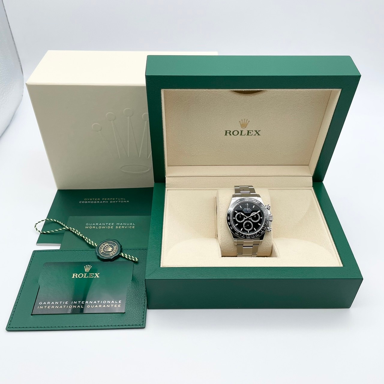 ����å��� �ǥ��ȥ� 126500LN  �֥�å� ���ƥ�쥹�������� �����������֥쥹 40mm
