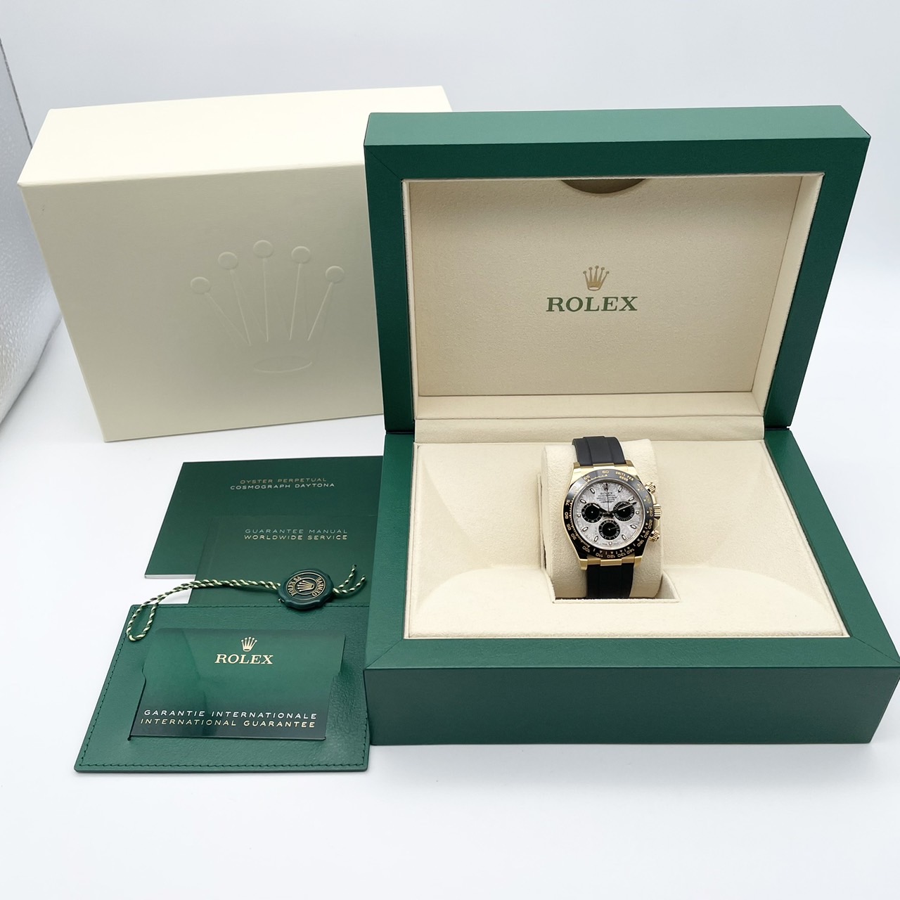 ��9��25�������ò������ۥ���å��� �ǥ��ȥ� 116518LN ��ƥ��饤�ȡ��֥�å� �֥�å���С��٥�� 40mm