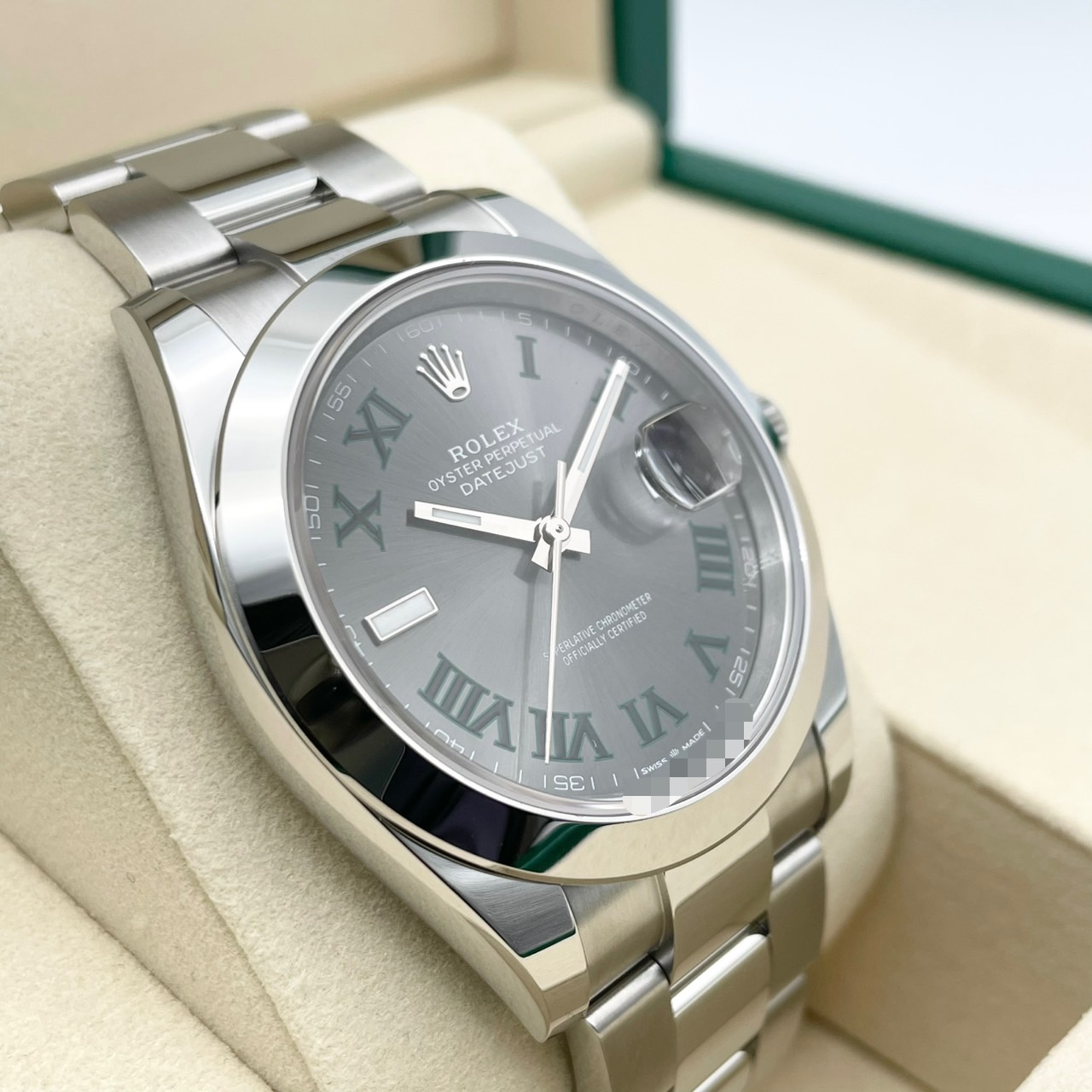 ������ڤ��ò��ۥ���å��� �ǥ��ȥ��㥹�� 126300 ���졼�ȥ����ޥ� �����������֥쥹��å�  41mm