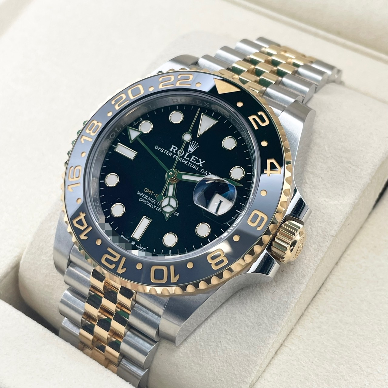 �ڽˡ�YouTube2���������ò��ۥ���å��� GMT�ޥ�����II 126713GRNR ����ӥ꡼�֥쥹 40mm