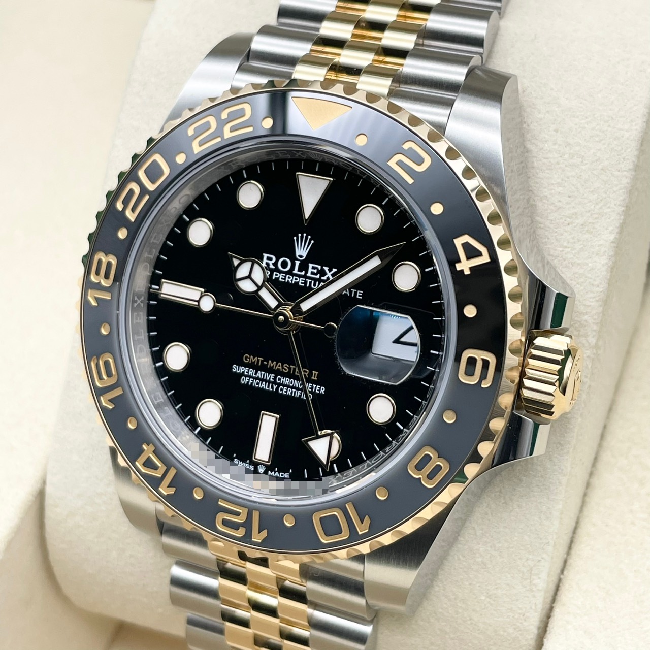�ڤ��Ͳ����ò��ۡ��ݾڽ�����2026ǯ3��ۥ���å��� GMT�ޥ�����II 126713GRNR ����ӥ꡼�֥쥹 40mm