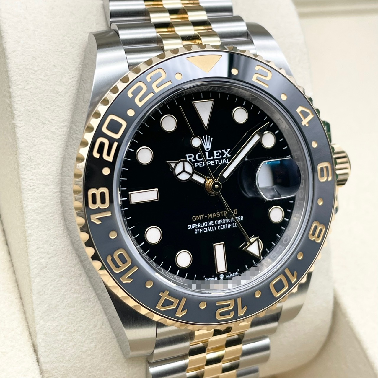 �ڤ��Ͳ����ò��ۡ��ݾڽ�����2026ǯ3��ۥ���å��� GMT�ޥ�����II 126713GRNR ����ӥ꡼�֥쥹 40mm