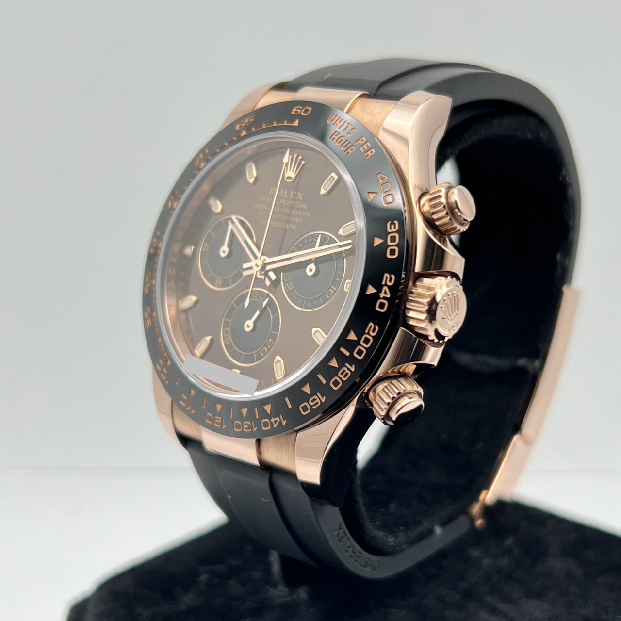 ����å��� �ǥ��ȥ� 116515LN  �֥�å���С��٥�� ���祳�졼�ȡ��֥�å� 40mm