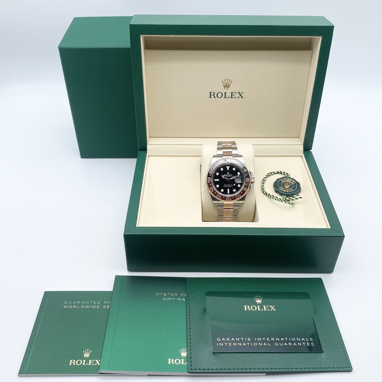������ڤ��ò��ۥ���å��� GMT�ޥ�����II 126711CHNR �֥�å� 40mm