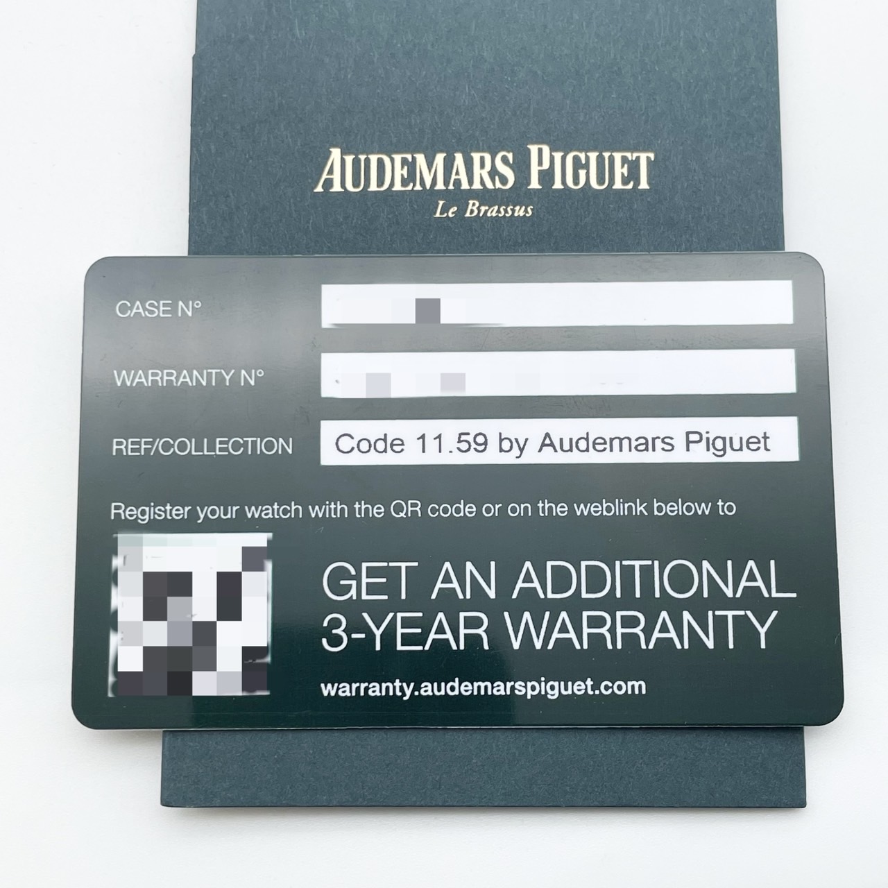 25ǯۡ3,795,000ߡۥǥޥԥ CODE11.59 15210ST.OO.A348KB.01 졼  ƥ쥹 41mm