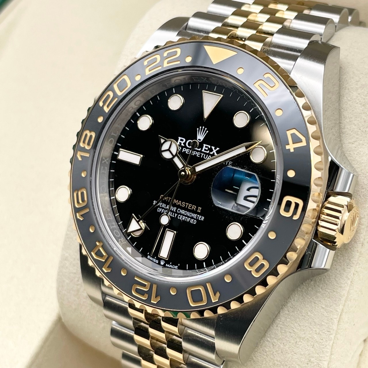 ����å��� GMT�ޥ�����II 126713GRNR ����ӥ꡼�֥쥹 40mm