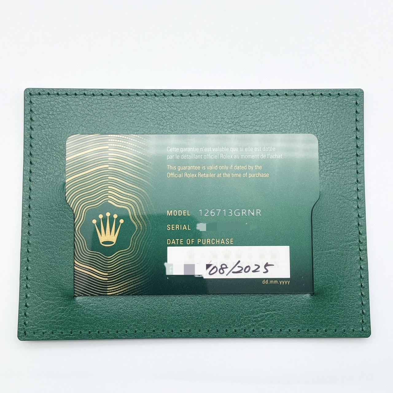 ����å��� GMT�ޥ�����II 126713GRNR ����ӥ꡼�֥쥹 40mm