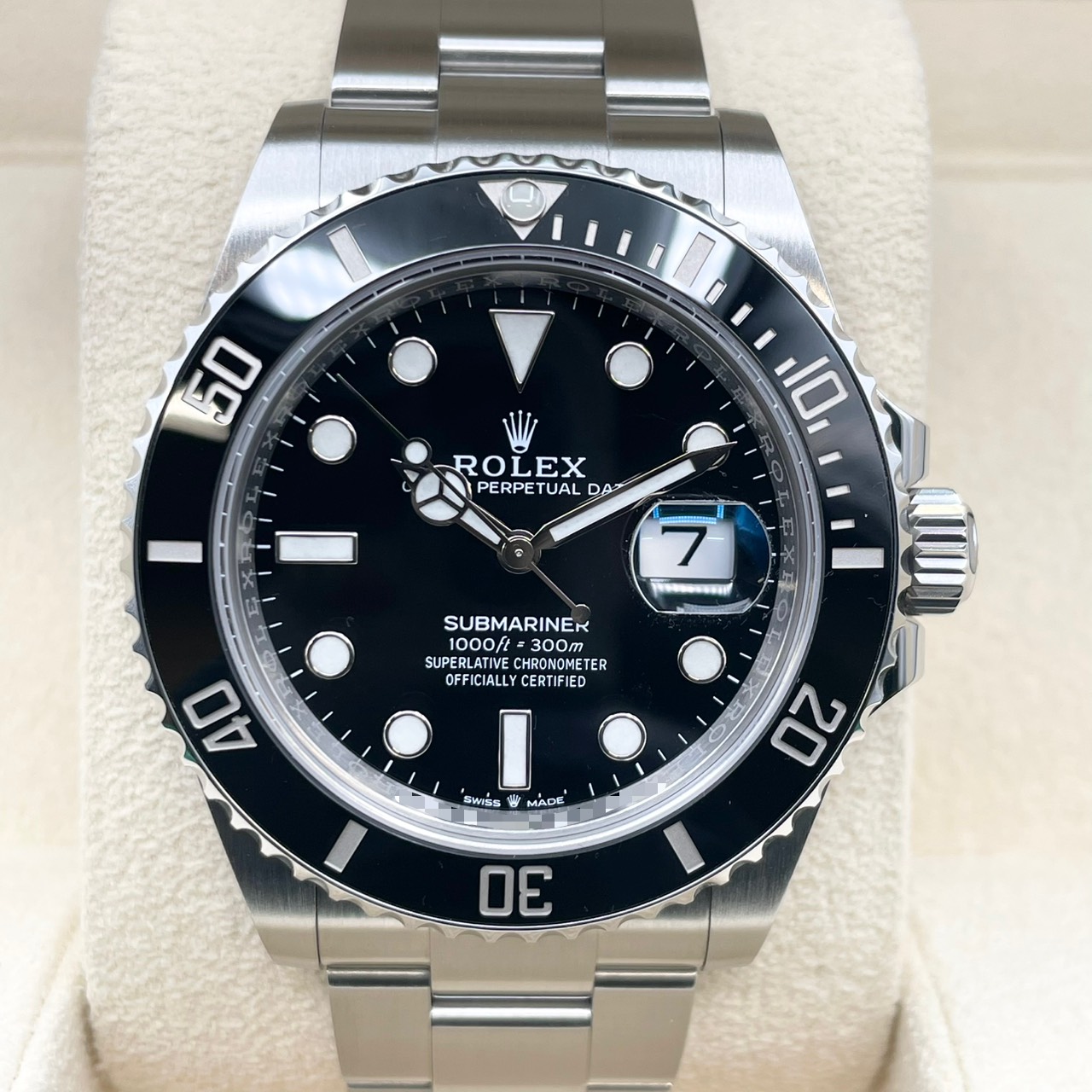 �T�u�}���[�i�[�f�C�g 126610LN [�I�C�X�^�[�u���X���b�g �u���b�N]