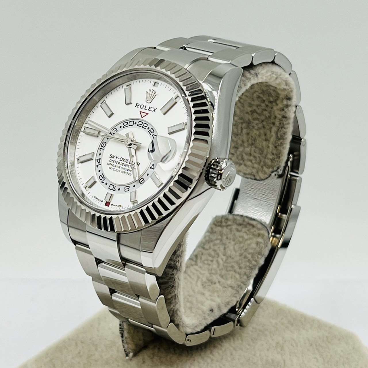 ��2023ǯ����ۥ���å��� �������ɥ����顼 336934 �ۥ磻�� 42mm