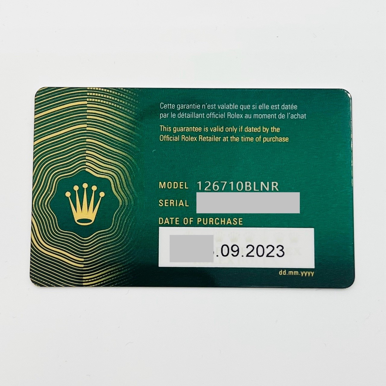 ����å��� GMT�ޥ�����II 126710BLNR ����ӥ꡼�֥쥹��å� �֥�å��Хåȥޥ� 40mm